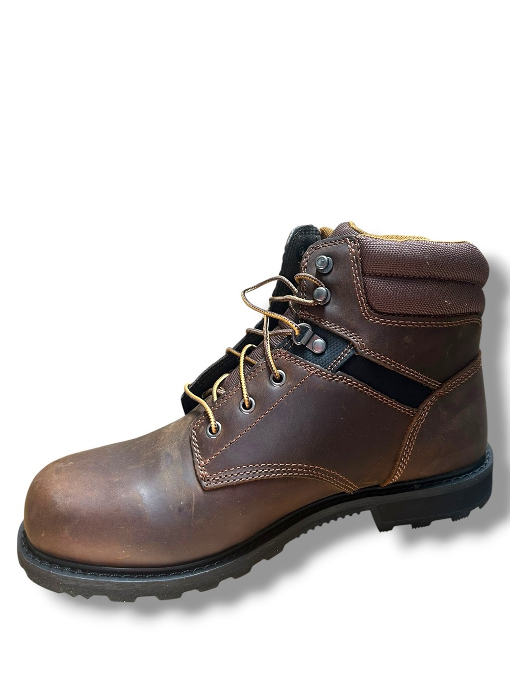 NIB Carhartt Men’s 6” Rugged Flex Composite Toe Work Boot Brown Leather Size 11